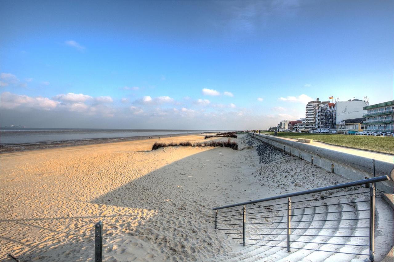 Duhnentraum Bestlage Am Sandstrand, Balkon,Meerblick, Parkplatz, Aufzug, Wlan, Bettwaesche,Handtuecher,Netflix Uvm Cuxhaven Kültér fotó